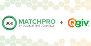 Qgiv and Double the Donation Announce Matching Gifts Integration