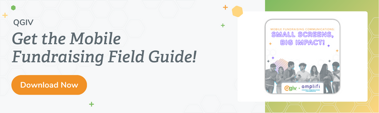 Get the Mobile Fundraising Field Guide! Download Now