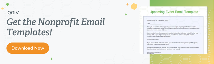 CTA: Nonprofit Email Templates - Image CTA