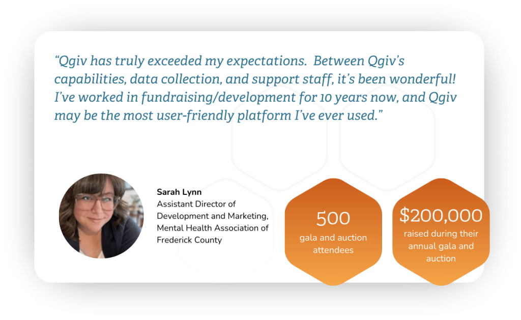 Qgiv testimonial - fundraising nonprofit