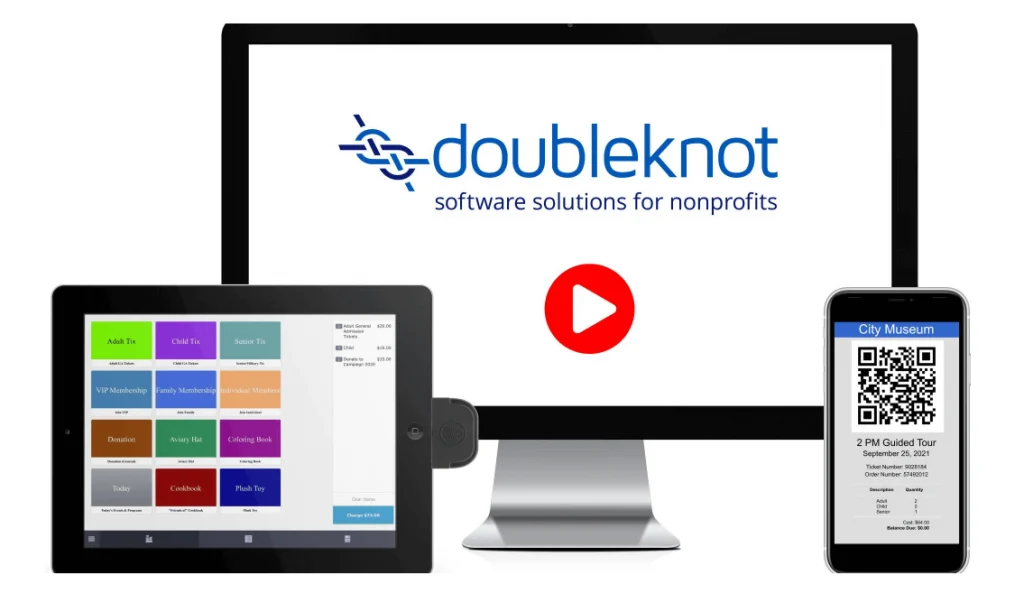 doubleknot event management logo or screenshot nonprofit tools and software